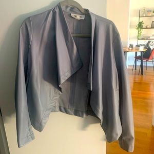 Grey ish blue BB Dakota leather jacket